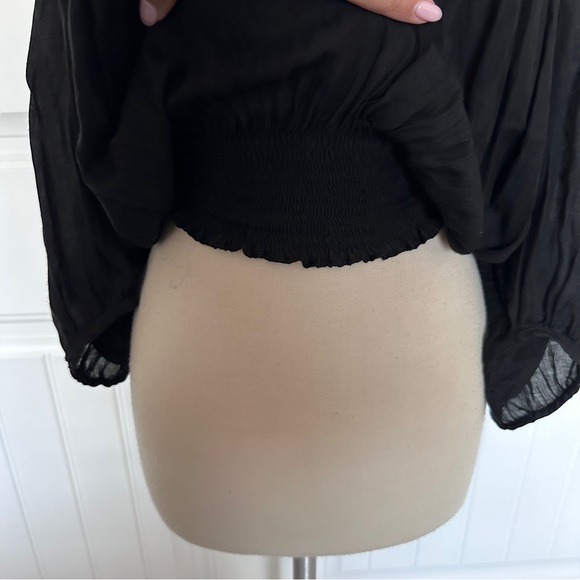 Zara Black Off the Shoulder Top - Picture 5 of 7